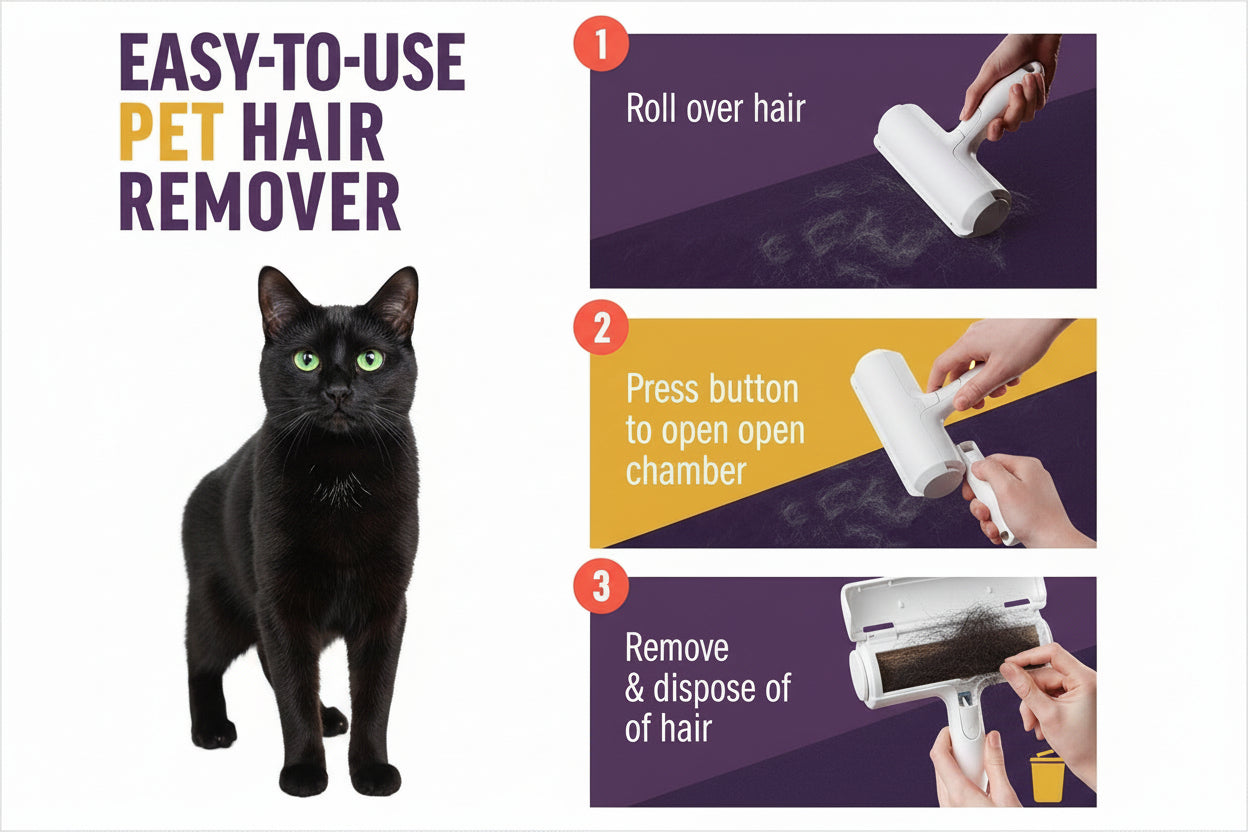 Furlyx CleanRoll Pro – Pet Hair Remover